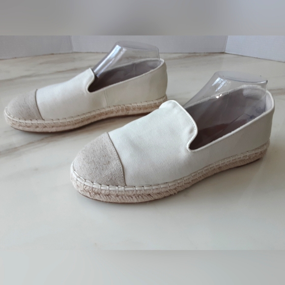 Universal Thread Skipper Cream Platform Slip On Espadrille Sz. 10 - Picture 1 of 8